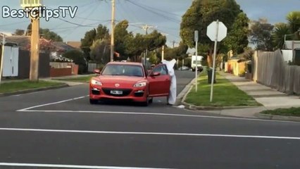 people are crazy this days . running from a bag of money