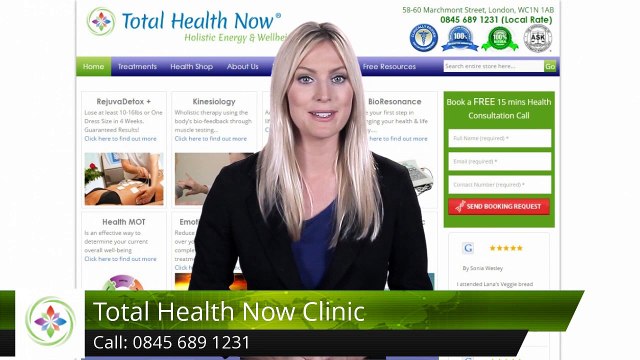 Total Health Now Clinic London Wonderful Five Star Review by Joanna B.