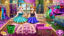 Princess Elsa and Anna Wardrobe Cleaning - Disney Frozen Princess Dress Up Games For Girls