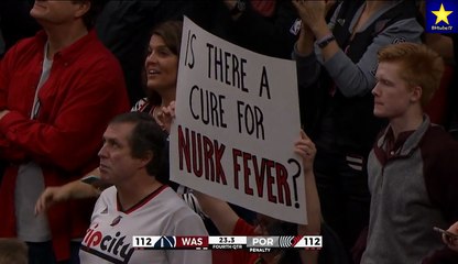 Nurkić Fever u dvorani na transparentima (12.3.2017)