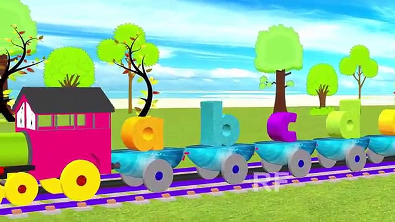 Learn Alphabet Truck Song | 3D Animation Alphabet ABC Truck song for children