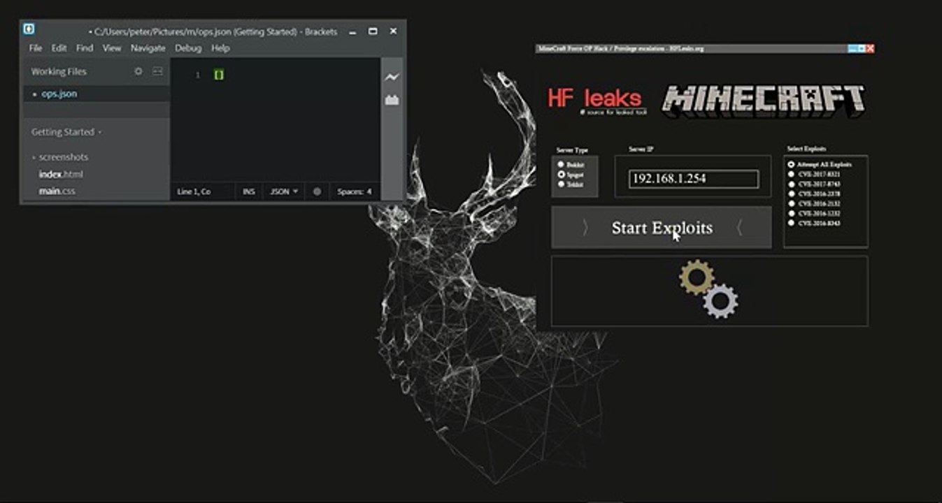 Hack de OP em Minecraft (Force-OP)! Hackeando