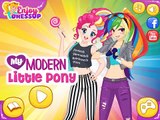 Equestria Girls Twilight Sparkle and Pinkie Make Up and Dress Up - My Modern Little Pony
