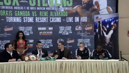 LEMIEUX VS. STEVENS - Post Fight Press Conference