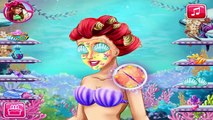Disney Princess In Real Life Makeover ❤ The Little Mermaid Ariel Makeup & Vanity IRL Disne