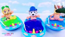 Minnie Mouse Paw Patrol Baby Doll Bath Time Clay Slime Toy Surprises Best Learning Colors