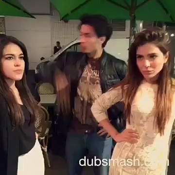 Check out Dubsmash Video of Ali Zafar and Humaima Malik