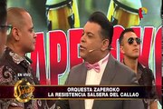 Zaperoko animó con su sabrosa música en Porque Hoy es Sábado con Andrés