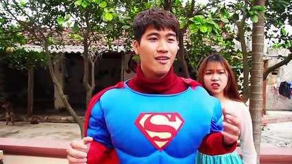 Superman Kiss Prank Frozen Elsa by money Spiderman Transgender Batman Love a Girl Superhero Fun