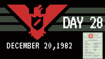 Let's Play Papers Please #28 We Are Now Confiscating All Arstotzkan Passports.(Day 28)