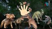 Дети динозавры Семья палец для гигант юра Парк трет-рекс видео |