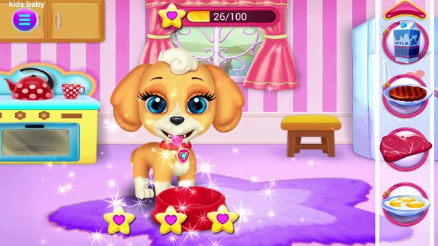 Мало домашнее животное доктор щенок Спасение и забота милый мало домашнее животное ванна время Лучший образовательных приложение