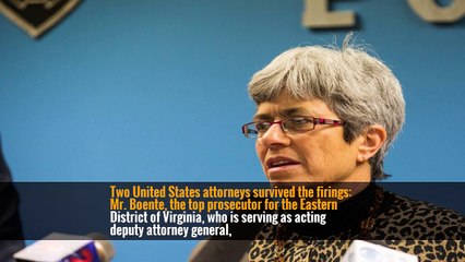 Trump Abruptly Orders 46 Obama-Era Prosecutors to Resign -