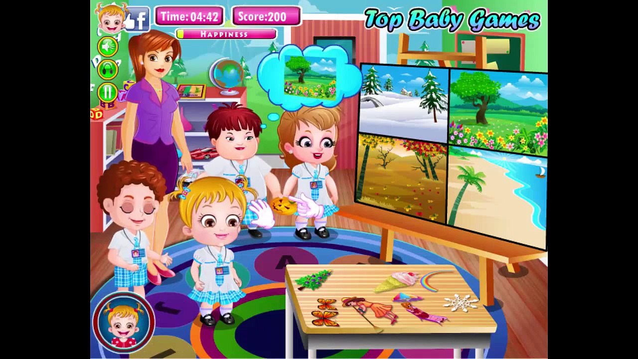 Baby Hazel Learns Seasons