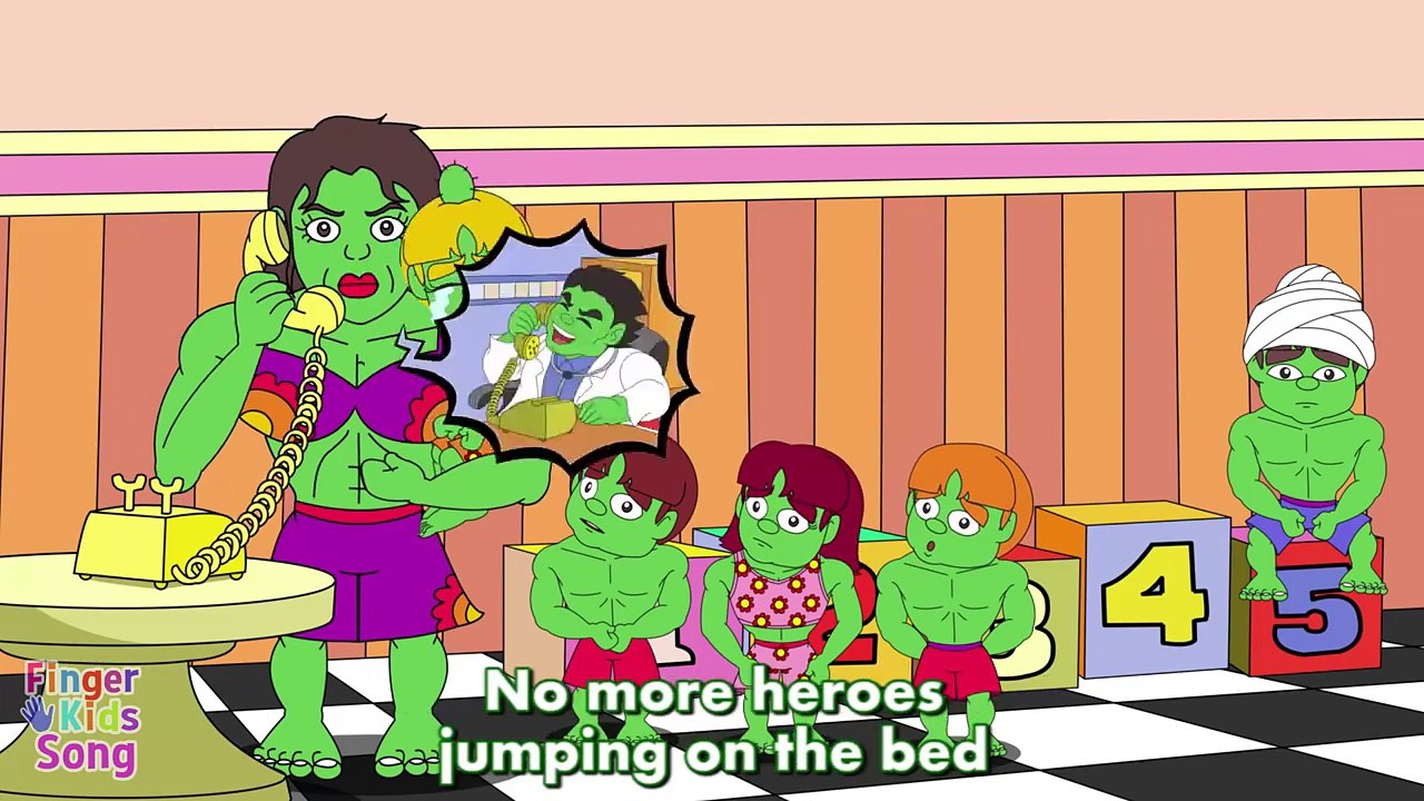 PJ Masks Transform The Flash Nursery Rhyme Song - 5 Little Monkeys Jumping on the Bed - AB