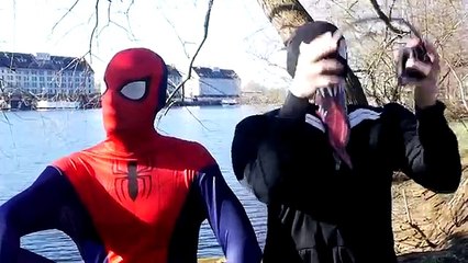 Spiderman VS Joker Venom Carnage en la Vida Real Superhéroe de la Película de Spiderman ÉPICA de los Superhéroes de B