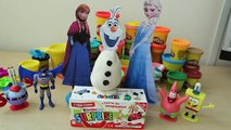 Mega GIANT Play-Doh OLAF Surprise Egg Head! FROZEN Chocolate Eggs, Disney Cars, TOYS by Ho