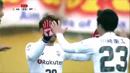 Sendai 0:1 Vissel Kobe ( J League 11 March 2017)