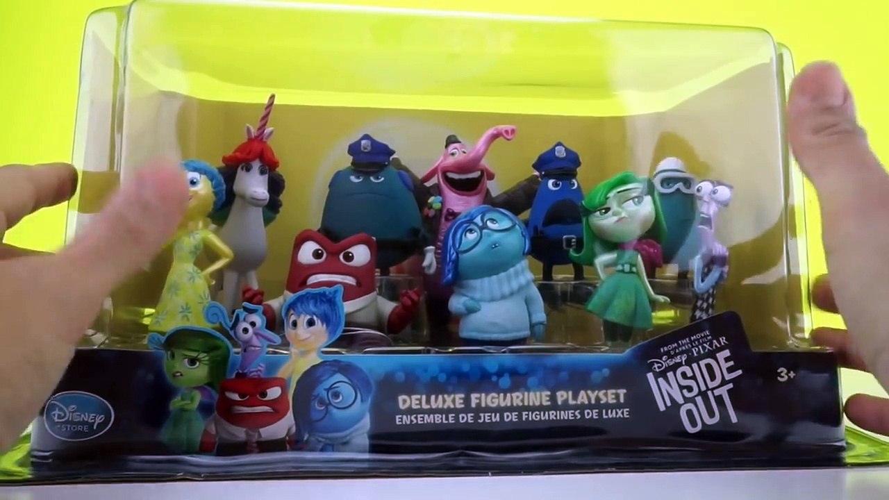Juguetes de Intensamente DEL REVÉS| Inside out Alegría, Tristeza, Desagrado, Temor, Furia