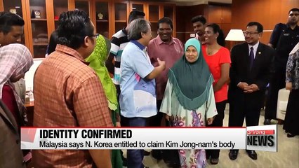 Malaysia says N. Korea entitled to claim Kim Jong-nam's body