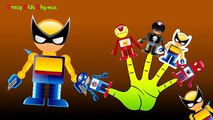 SuperHeroes Finger Family | Nursery Rhymes for Children | Robot Finger Family Song HD Version
