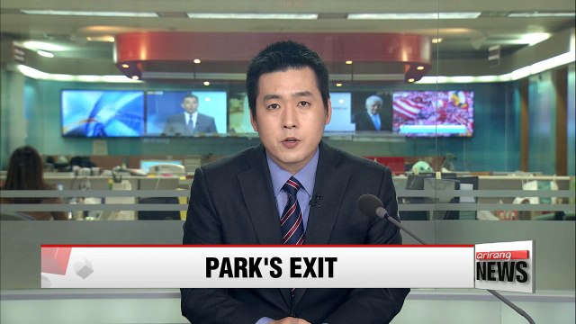 Ex-president Park soon to depart from top office, preparations underway