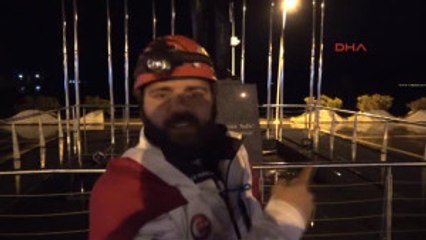 Marmaris'te Tek Kişilik Hollanda Protestosu