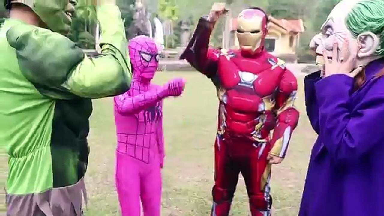 Hulk vs Frozen Elsa Toilet Pranks! Nail in Butt w/Spiderman, Baby Hulk, Anna in Real Life