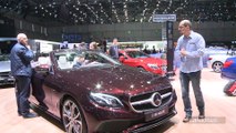 Mercedes Classe E Cabriolet : sexy - En direct du salon de Genève 2017
