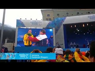 Jessica Gallagher: Australia's first medal of Sochi at  the Medals Plaza | Rosa Khutor