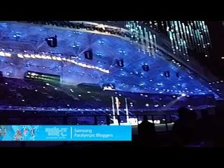 Tatyana McFadden: Lowering if Paralympic flag  at Sochi