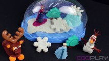 Pâte à modeler Play Doh Reine des neiges Frozen Boule à neige scintillante ♥ Sparkle snow