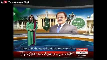 Rana SanaUllah ne PTI Worker Convention Ko Burger Party Keh Daala