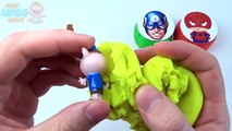 Lollipop Smiley Stacking Toys Play Doh Clay Elsa Spiderman Masha Princess Disney Learn Col