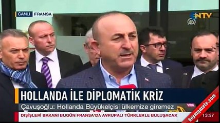 Bakan Çavuşoğlu: Özür yetmez karşılığı olacak