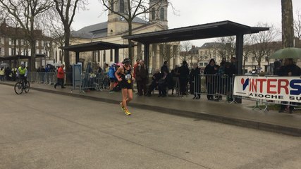 Championnat de France de marche place Napoléon