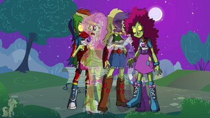 My Little Pony MLP Equestria Girls Transform with Animation Into Zombies