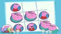 ღ Peppa Pig TV Show - Snorts And Crosses (Game For Kids) new
