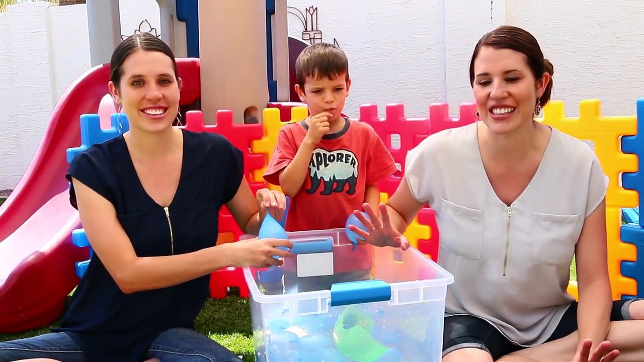 PIE IN THE FACE CHALLENGE Twin Telepathy Game Kids Hit Mom With Pie by DisneyCarToys