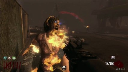 Black Ops 2 Solo Zombies Survival On Town #2 | "Hectic Action"