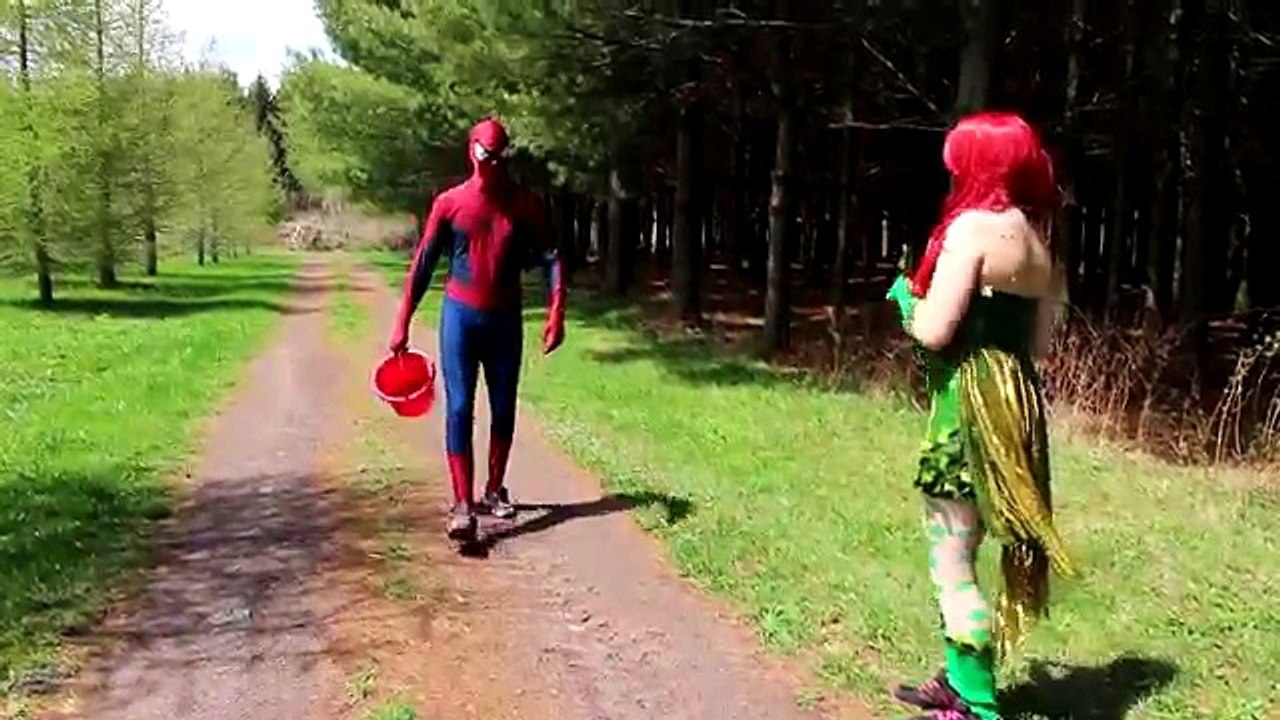 Frozen Elsa Face Swap! w/ Spiderman, Pink Spidergirl, Anna, Cinderella, Joker, Catwoman &