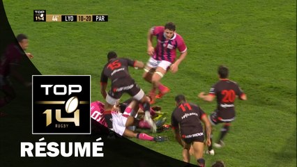 TOP 14 - Résumé Lyon-Paris: 35-33 - J20- Saison 2016/2017
