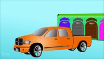 Узнайте цвета с автомобиль стоянка легковые автомобили Игрушки цвета видео Коллекция для Дети