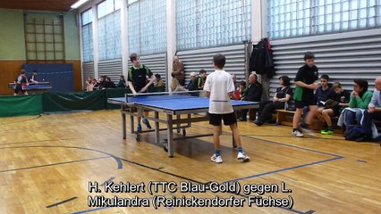 2. B-Schüler: Kehlert gegen Mikulandra