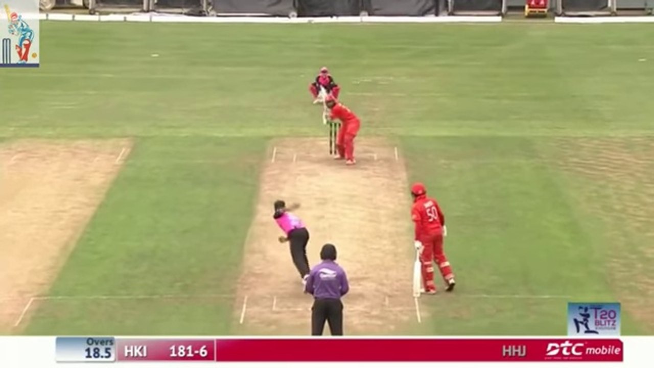 Misbah Ul Haq Blast 6 Sixes In 6 Balls - Hongkong T20 Blitz 2017