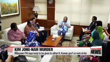 Malaysia says N. Korea entitled to claim Kim Jong-nam's body