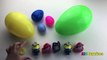 ABC SURPRISES EGG LEARN TO SPELL COLORS Disney Car Toys Lightning McQueen Mater Thomas Tra