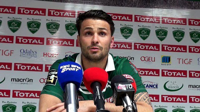 Charly Malié après Section Paloise - Castres : On veut gagner tous les matches