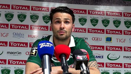 Charly Malié après Section Paloise - Castres : "On veut gagner tous les matches"