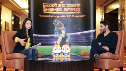 Shahid Afridi witty answer at dubais